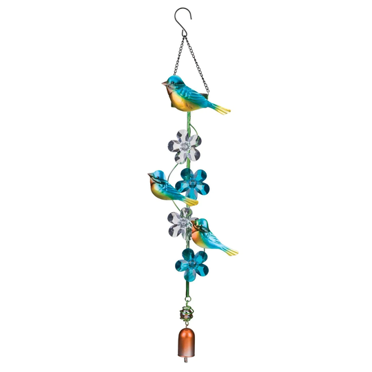 Bluebird and Daisy Solar Light - Multi-Color