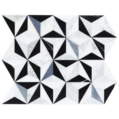 Phantom 2" x 3.75" Marble Novelty Mosaic Wall & Floor Tile