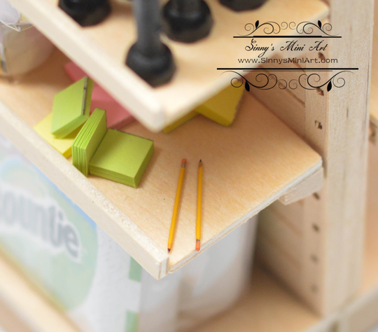 112 Dollhouse Miniature Pencil Set/School Hrm 56099