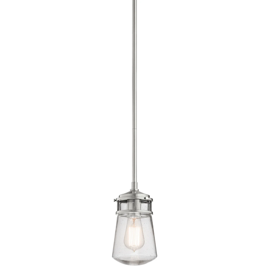 Kichler Lighting Lyndon Collection 1-light Brushed Aluminum Outdoor Pendant