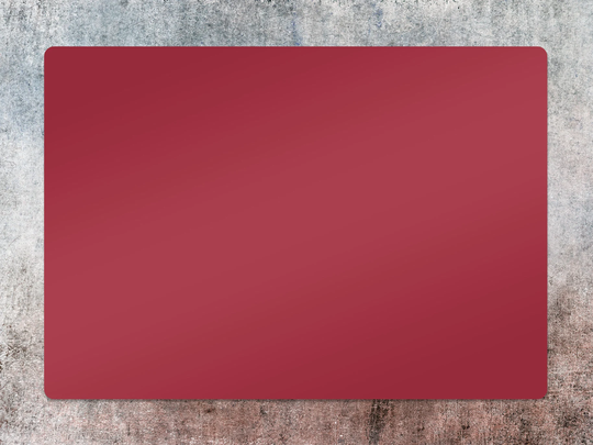 Dark Red Chair Mat, Splat Protective Vinyl Floor Pad, Office Room Rug, Comfort Mat