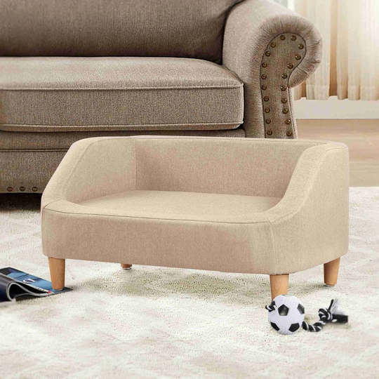 30" Pet Sofa, Dog Sofa, Pet Bed, Dog Bed, Cat Bed with movable cushion