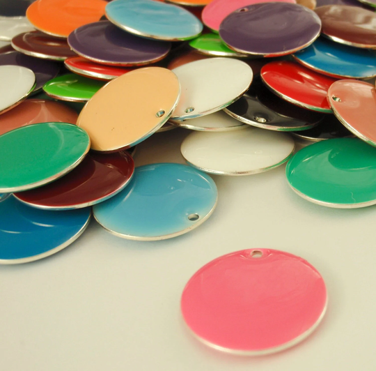 25 - 18mm Colorful Dot Drops 100% Guarantee