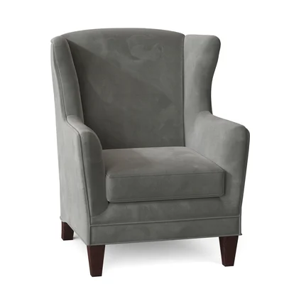 Mead 32" Wide Slipcovered Wingback Chair