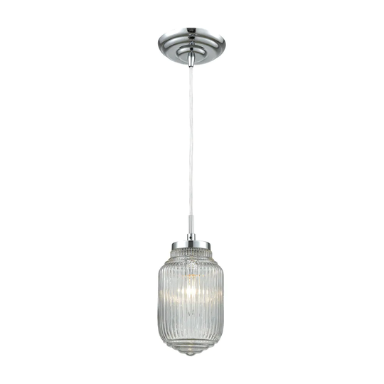 Dubois 1-Light Pendant, Polished Chrome