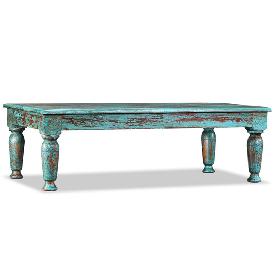 Coffee Table Solid Reclaimed Wood 43.3"x23.6"x13.4"