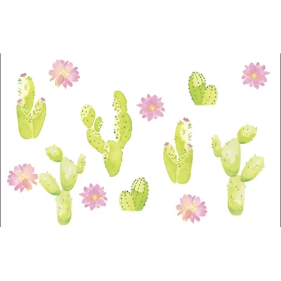 Sedona Cacti Wall Decal