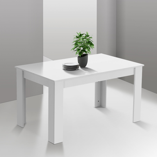 Ivinta Dining Table for 6, Rectangular Dining Table for Home Kitchen
