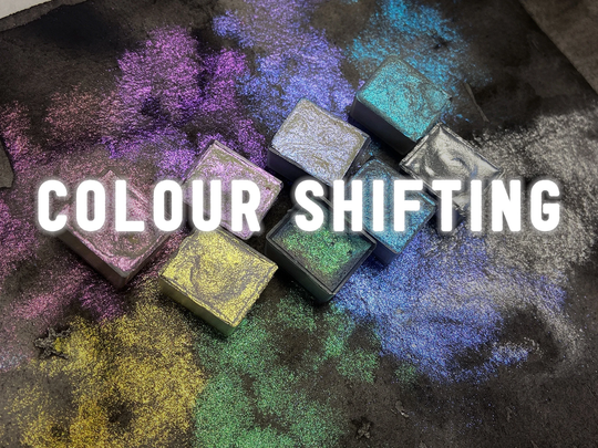 Single Dot Sample Stars Color Shifting Pigments