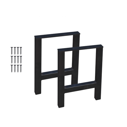 Custom Metal H Table Legs, Industrial Legs, Modern Console Table, Diy, Bench, Custom List Welcome Free Shipping