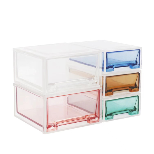16 Mini Model Doll House Five-Piece Setsuit Drawer Storage Box