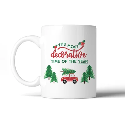 Manassas Decorative Christmas Time Coffee Mug