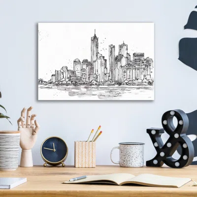 Skyline Sketches I by Anne Tavoletti - Unframed Graphic Art