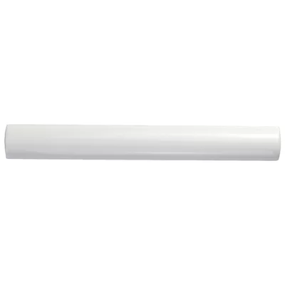 Bordon 8" x 1" Ceramic Quarter Round Tile Trim in Blanco