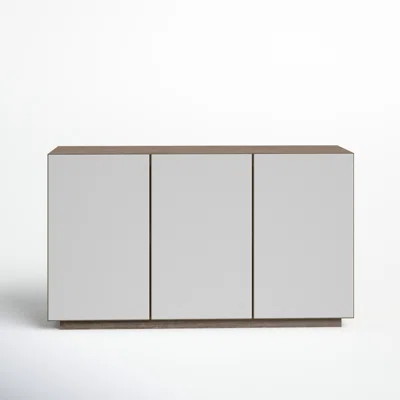 Brunswick 59" Wide Oak Solid Wood Sideboard