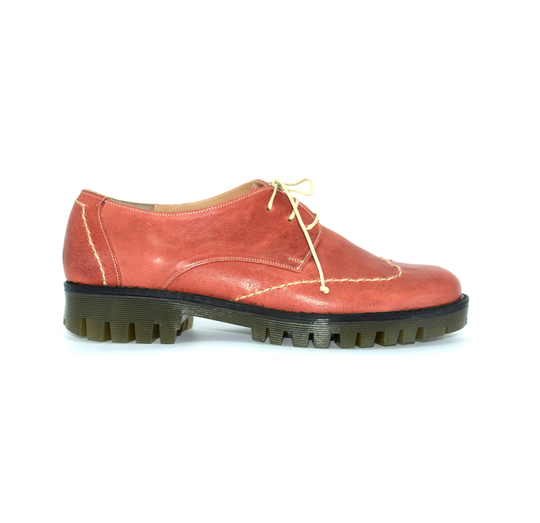 Womens Oxford Shoes, Women Saddle Shoes, Red Leather Shoes, Platform Oxfords, Lace Up Shoes, Handmade Shoes, Custom Shoes