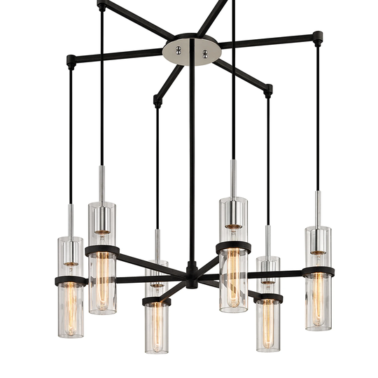 Xavier 6-light Vintage Iron Pendant