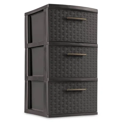 Decorative 3-Drawer Storage Chest