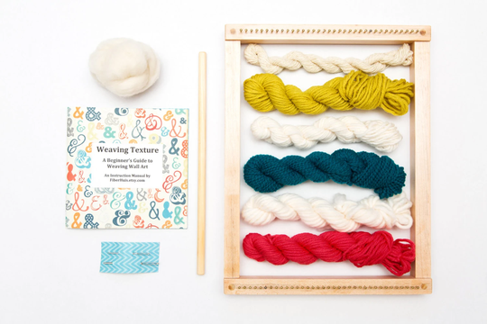 Weaving Loom Kit For Wall Art With - Calypso's Isle | Bright Colors