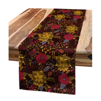 Garden Art Table Runner