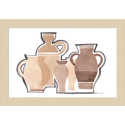 Terra Urns by Patricia Shaw - Picture Frame Print on Paper