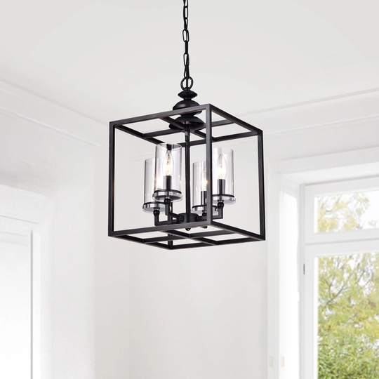 Galena 4-Light Lantern Square Pendant