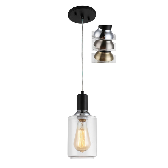 Woodbridge Lighting 19123BATWL-C10510 Blake Mini-Pendant w/ ST64 Bulb