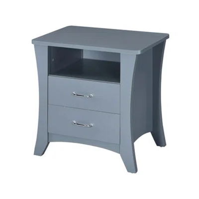 Agurtzane 24'' Tall 2 - Drawer Nightstand in Gray