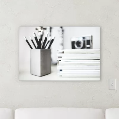 'Pencils' Photographic Print on Canvas