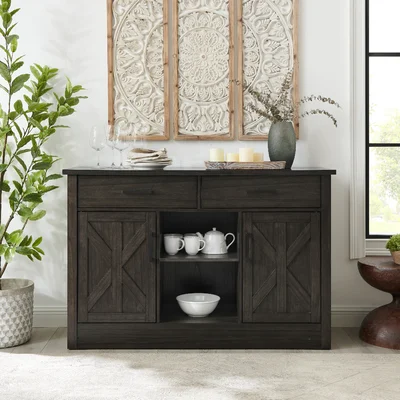 Sandweiler 54" Wide 2 Drawer Sideboard