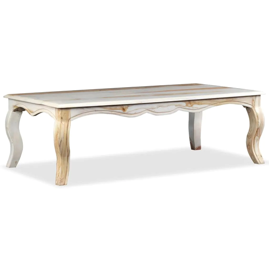 Coffee Table Solid Sheesham Wood 43.3"x15.7"x29.9"