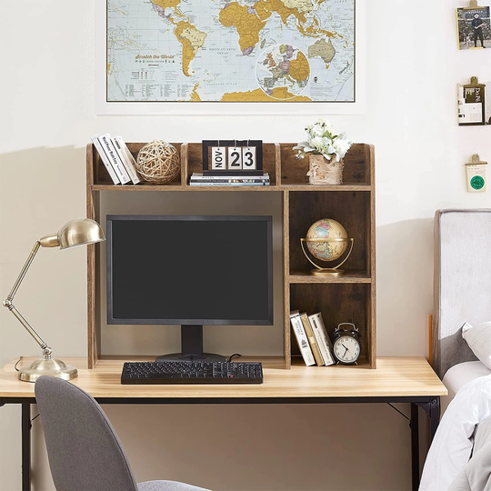 Classic Dorm Desk Bookshelf
