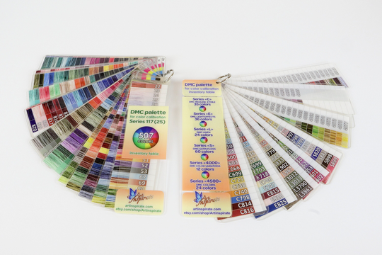 Dmc Thread Color Fan. Inventory Chart. Living Floss Colors. All Series. Thread Chart. The Perpetual Inventory Table