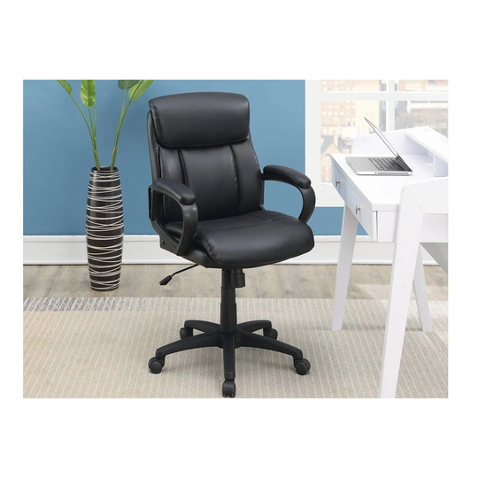 Office Executive Chair medium Back Adjustable Height Home Desk Chair.