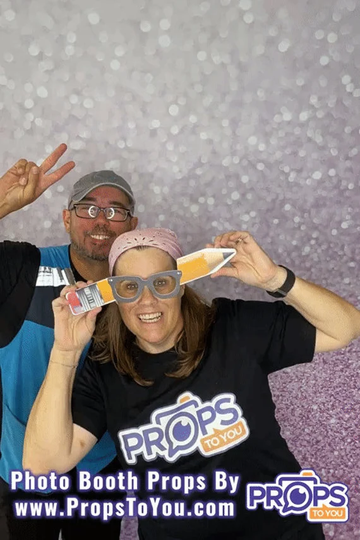 School 2 Pencil/Crayon Glasses Photo Booth Prop