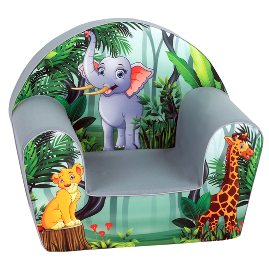 Delsit Toddler Chair & Kids Armchair - European Made Premium Quality Perfect Reading Chairs For Toddlers Lightweight Playroom Decor