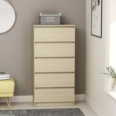 Flounory 23.6" Wide 5 Drawer Sideboard