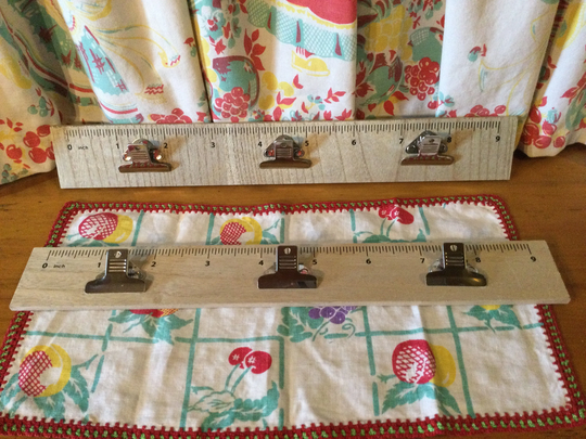 Clipboard Office Ruler Shelf Strip Vintage