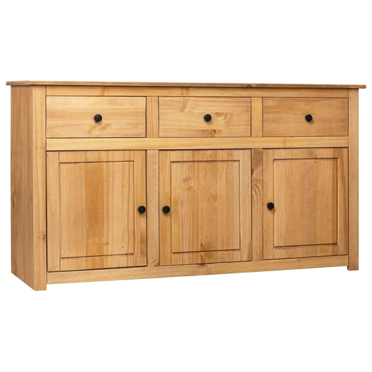 Sideboard 53.1"x15.7"x31.5" Solid Pinewood Panama Range