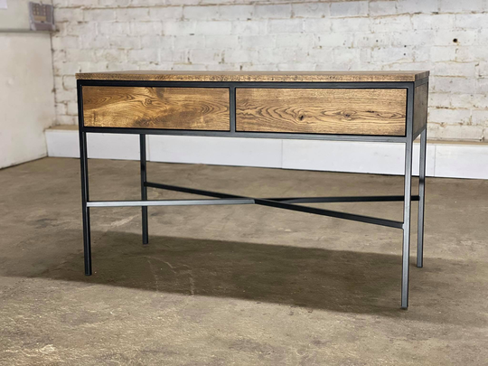 Console Table/Side Industrial Furniture Rustic Wood Home Decor Entryway Handmade
