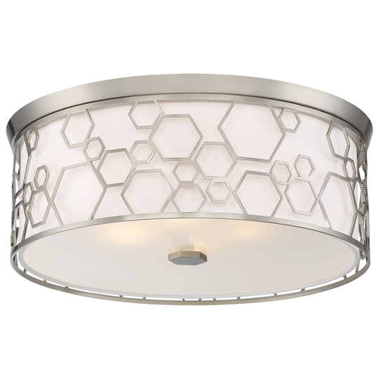 4 Light Led Flush Mount by Minka Lavery - Brushed Nickel