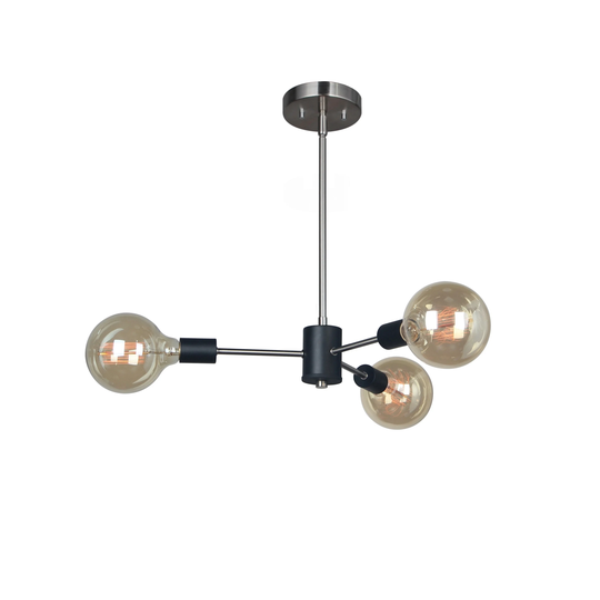 Woodbridge Lighting Ethan 3-light Pendant/Semi-flush