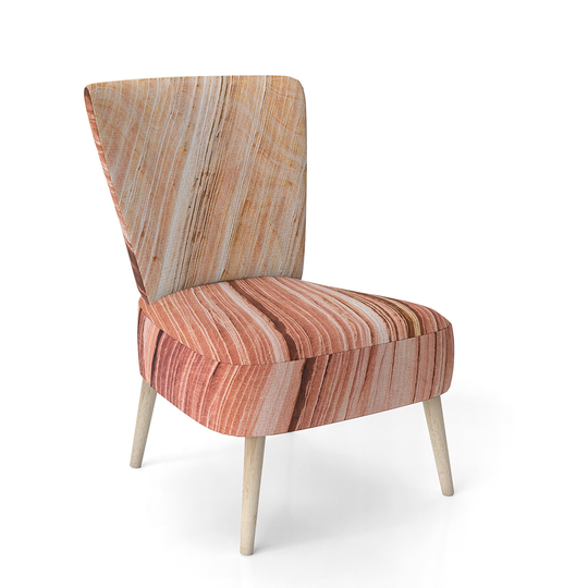 Designart 'Wave Canyon' Upholstered Modern Accent Chair