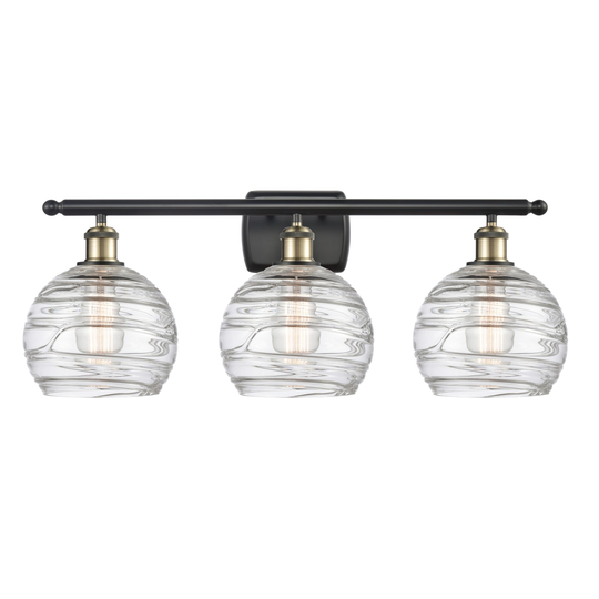 Innovations Lighting Deco Swirl 3 Light 26" Wide Bathroom Vanity Light