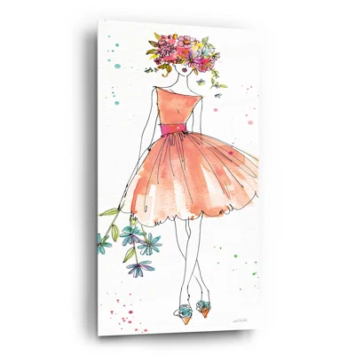 Floral Figures VIII by Anne Tavoletti - Unframed Graphic Art