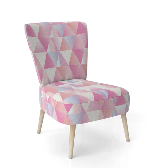 Designart 'Diamond Retro VI' Upholstered Mid-Century Accent Chair
