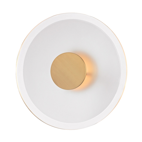 Hudson Valley Guthrie 1-light 13-inch Aged Brass Wall Sconce