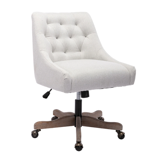 Modern Beige Adjustable Height Leisure office Chair