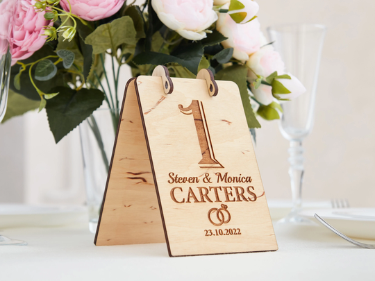 Wedding Table Numbers, Wooden Decorations, Decor, Signs