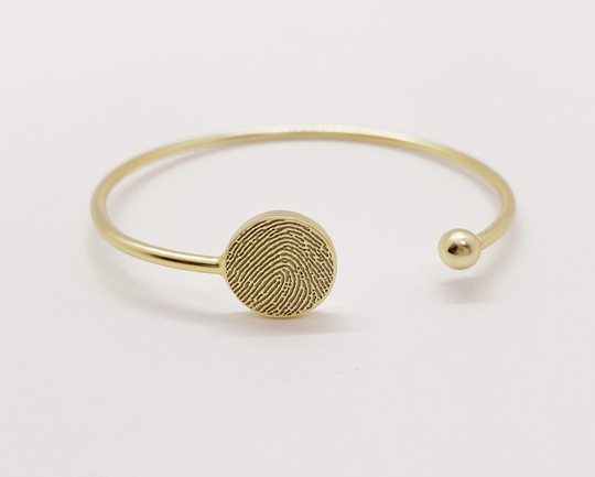 Custom Fingerprint Bracelets/Gift For Grandma/Custom Bracelets/Personalized Handwriting Bracelets/Memorial Gift Her